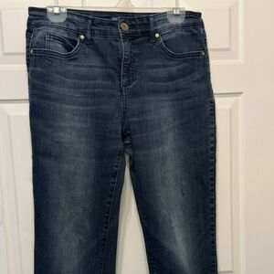 Bandolino Indigo Denim Mandie Classic Fit Jeans Size 6 Made In Egypt Gently Used